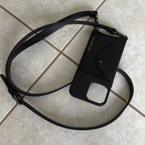 Bandolier Leather Crossbody for iPhone ProMax 13